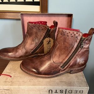 bed stu lotos boots, brand new, with tags and box